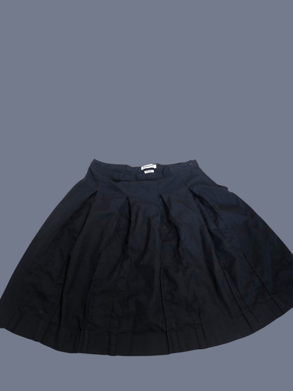 Lands' End Black Circle Skirt
